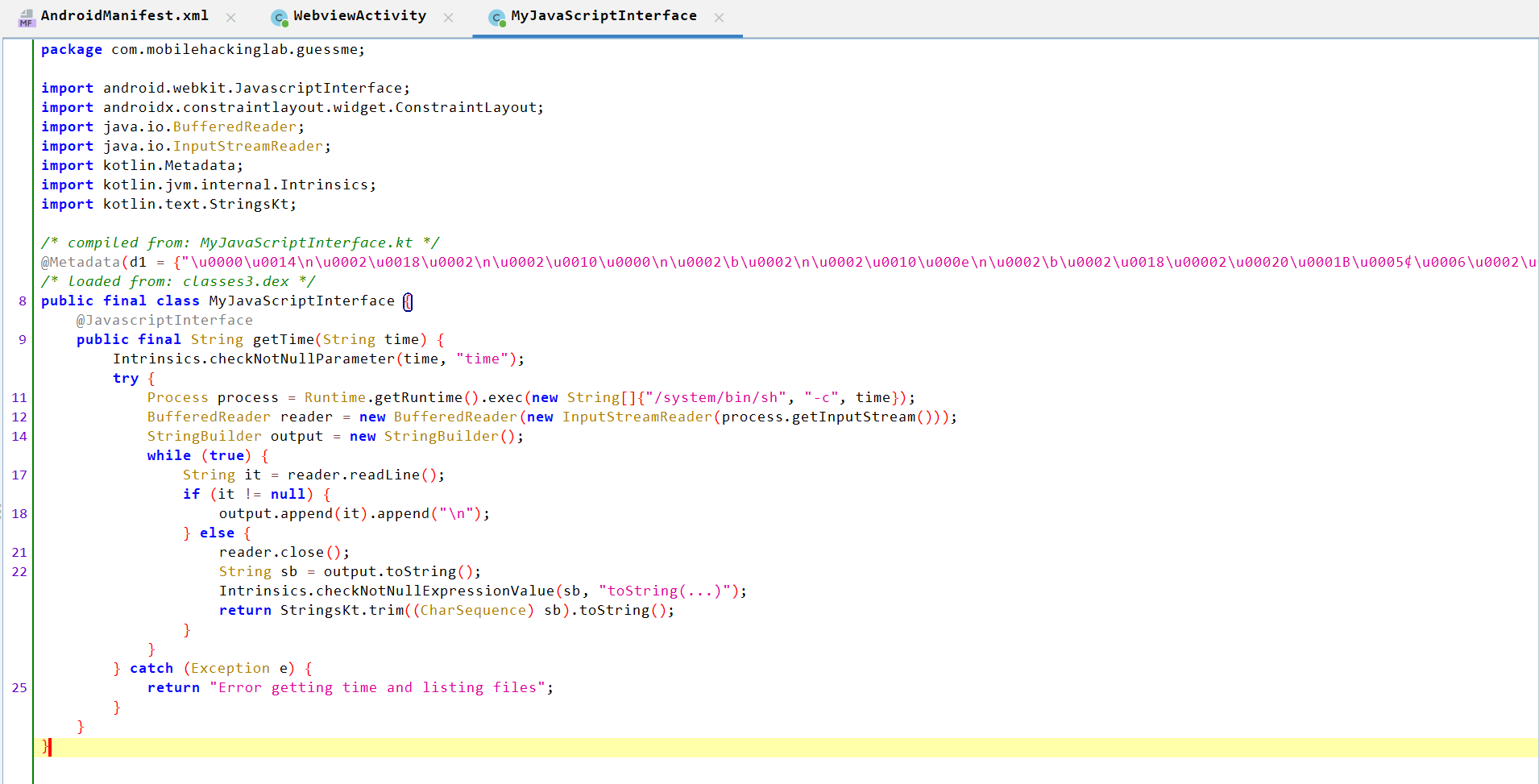 MyJavaScriptInterface
